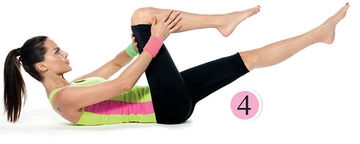 Ebru Şallı Göbek Eritme Hareketleri